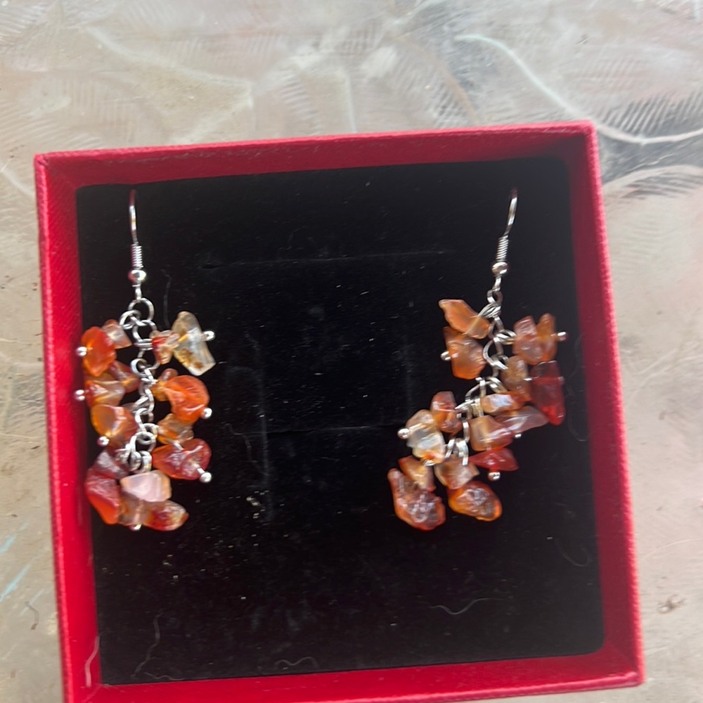 Carnelian crystals